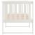 Pat de zi fără saltea, alb, 80x200 cm, lemn masiv pin GartenMobel Dekor
