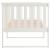 Pat de zi fără saltea, alb, 90x190 cm, lemn masiv pin GartenMobel Dekor