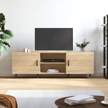 Comodă TV, stejar sonoma, 150x30x50 cm, lemn compozit GartenMobel Dekor