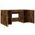 Birou, stejar afumat, 140x50x75 cm, lemn compozit GartenMobel Dekor