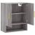 Dulap de perete, gri sonoma, 60x31x70 cm, lemn compozit GartenMobel Dekor