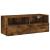 Comodă TV de perete stejar fumuriu 80x30x30 cm lemn prelucrat GartenMobel Dekor