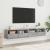 Comode TV de perete, 2 buc., gri sonoma, 80x30x30 cm, lemn GartenMobel Dekor