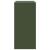 Bufeta verde măslină 67x39x83 cm oțel GartenMobel Dekor