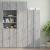 Dulap de perete, gri sonoma, 50x42,5x40 cm, lemn prelucrat GartenMobel Dekor