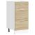 Dulap inferior “Lyon” Stejar Sonoma 40x46x81,5 cm GartenMobel Dekor