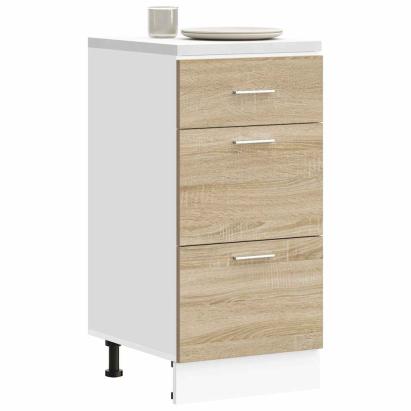 Dulap inferior “Lyon” Stejar Sonoma 40x46x81,5 cm GartenMobel Dekor