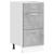 Dulap inferior “Lyon” Beton gri 40x46x81,5 cm Lemn prelucrat GartenMobel Dekor