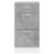 Dulap inferior “Lyon” Beton gri 40x46x81,5 cm Lemn prelucrat GartenMobel Dekor
