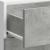 Dulap inferior “Lyon” Beton gri 40x46x81,5 cm Lemn prelucrat GartenMobel Dekor