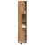 Dulap de baie, stejar artizanal, 30x30x190 cm, lemn prelucrat GartenMobel Dekor
