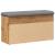 Banchetă pantofar stejar artizanal 82x32x45,5 cm lemn prelucrat GartenMobel Dekor