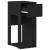 Suport turn pentru computer cu sertar negru 30x44x74 cm GartenMobel Dekor