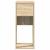 Suport turn pentru computer cu sertar Stejar Sonoma 30x44x74 cm GartenMobel Dekor