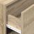 Dulap cu 2 sertare Stejar Sonoma 60x31x40 cm Lemn prelucrat GartenMobel Dekor