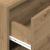 Dulap cu 2 sertare Stejar artizanal 60x31x40 cm Lemn prelucrat GartenMobel Dekor