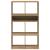 Bibliotecă, stejar artizanal, 66x31x112 cm, lemn prelucrat GartenMobel Dekor