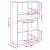 Bibliotecă, stejar artizanal, 66x31x112 cm, lemn prelucrat GartenMobel Dekor