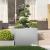 Jardinieră 100x100x80 cm oțel galvanizat GartenMobel Dekor