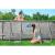 Piscina structura metalica, ovala, cu pompa nisip, scara, dozator, prelata acoperire, gri, 488x305x107 cm, Bestway Power Steel GartenVIP DiyLine