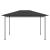 Pavilion, antracit, 384x281x270 cm, 180 g/m² GartenMobel Dekor