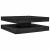 Masuta de cafea rotativa 360 de grade stejar negru 90x90x34,5cm GartenMobel Dekor