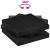 Masuta de cafea rotativa 360 de grade stejar negru 90x90x34,5cm GartenMobel Dekor