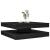 Masuta de cafea rotativa 360 de grade stejar negru 90x90x34,5cm GartenMobel Dekor