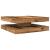 Măsuță cafea rotativă 360 grade, lemn vechi 90x90x34,5 cm GartenMobel Dekor