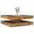 Măsuță cafea rotativă 360 grade, lemn vechi 90x90x34,5 cm GartenMobel Dekor