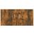 Dulap de perete, stejar fumuriu, 80x39x40 cm, lemn prelucrat GartenMobel Dekor