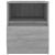 Noptieră, gri sonoma, 40x40x50 cm, lemn compozit GartenMobel Dekor