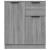 Dulap, sonoma gri, 60x30x70 cm, lemn prelucrat GartenMobel Dekor