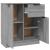 Dulap, sonoma gri, 60x30x70 cm, lemn prelucrat GartenMobel Dekor
