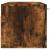 Dulap de perete, stejar fumuriu, 100x36,5x35 cm, lemn prelucrat GartenMobel Dekor