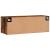 Dulap de perete, stejar fumuriu, 100x36,5x35 cm, lemn prelucrat GartenMobel Dekor