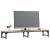 Suport de monitor stejar sonoma 105x23x15,5 cm lemn compozit GartenMobel Dekor