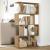 Bibliotecă/separator 4 nivel stejar artizanal 70x24x129 cm lemn GartenMobel Dekor