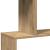 Bibliotecă/separator 4 nivel stejar artizanal 70x24x129 cm lemn GartenMobel Dekor