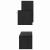 Set comodă TV cu raft Altele 4 pcs Stejar negru 30.5 x 30 x 60 cm GartenMobel Dekor
