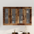 Cabinete Montate pe Perete 2 buc Lemn Vechi 69.5x34x90 cm Lemn Prelucrat GartenMobel Dekor