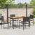 Scaune Exterioare 4 pcs Crema, Marron GartenMobel Dekor