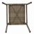 Scaune Exterioare 4 pcs Crema, Marron GartenMobel Dekor