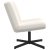 Scaun Accent Crem Țesătură Mediu Ergonomic Scaun Accent GartenMobel Dekor