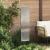 Panou Decorativ de Grădină Argintiu 32 x 140 cm Oțel galvanizat GartenMobel Dekor