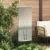 Panou Decorativ de Grădină Argintiu 50 x 140 cm Oțel inoxidabil GartenMobel Dekor