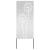 Panou Decorativ de Grădină Argintiu 50 x 140 cm Oțel galvanizat GartenMobel Dekor