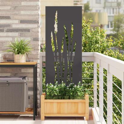Panou Decorativ de Grădină Negru 50 x 140 cm GartenMobel Dekor