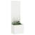 Ghiveci de Grădină cu Panou Decorativ Alb 50 x 140 cm GartenMobel Dekor