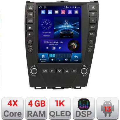 Navigatie Lexus ES 2009-2012 Edonav Tesla Qled 9.7",Quad core,4Gb RAM,64Gb Hdd,DSP,Carplay,Android Auto,Bluetooth Incell Display 1K CarStore Technology